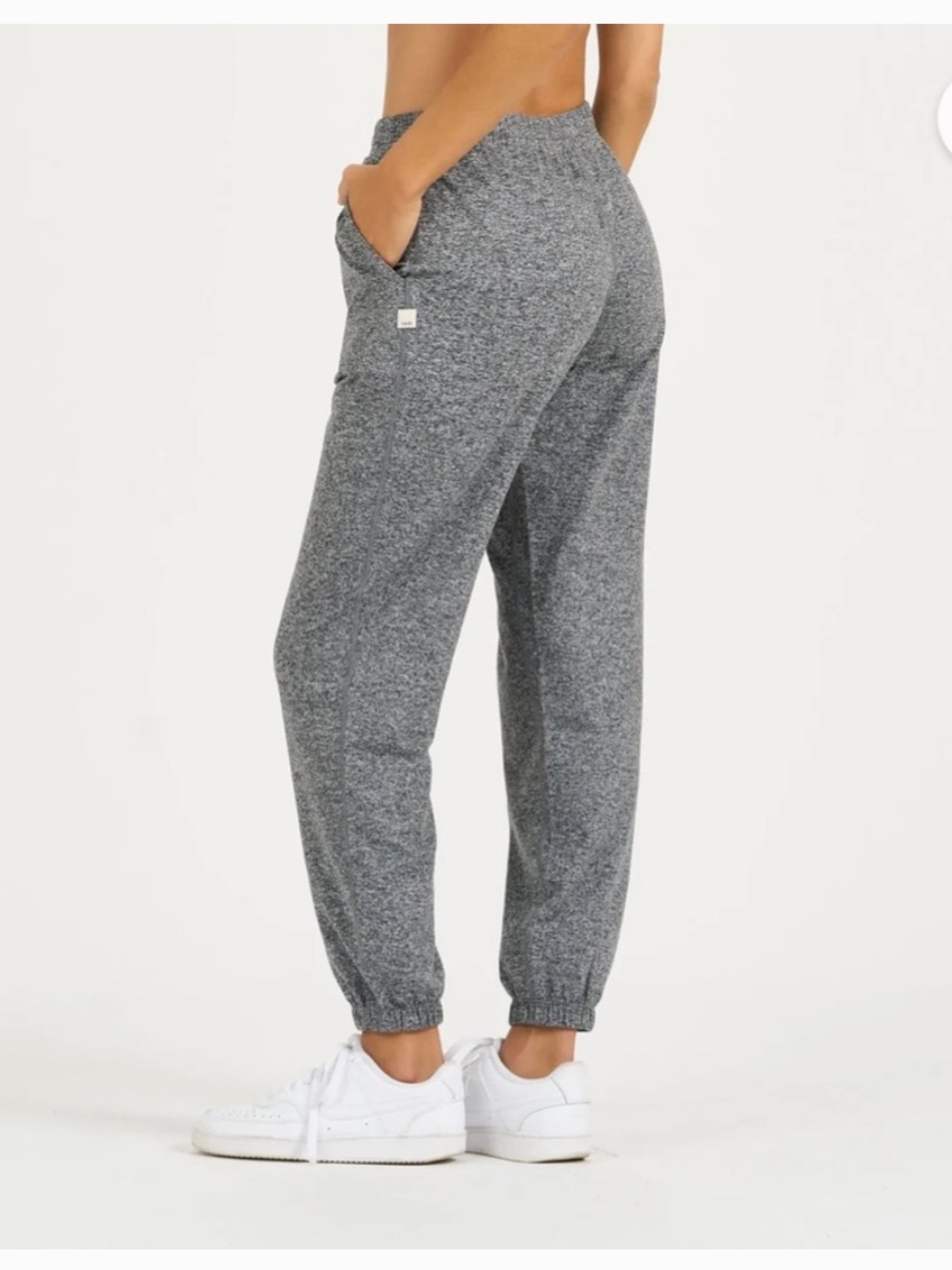 Vuori Boyfriend Sweatpants Heathered Gray Dreamknit